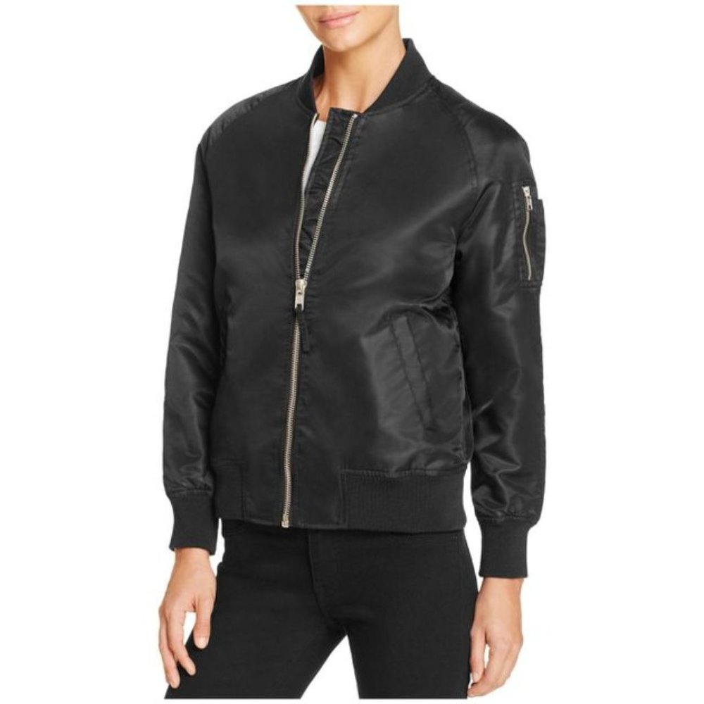NWOT Aqua Flight Bomber Jacket